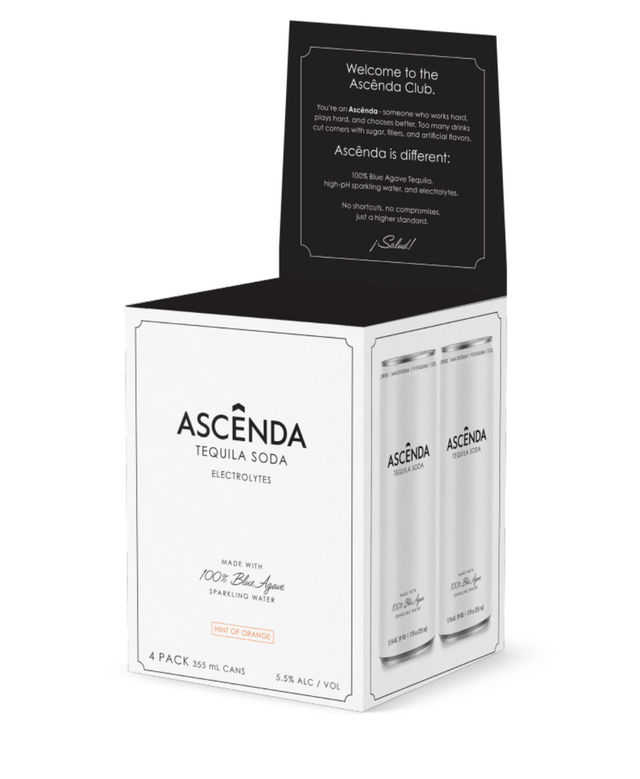 Ascênda Tequila Soda 4-Pack